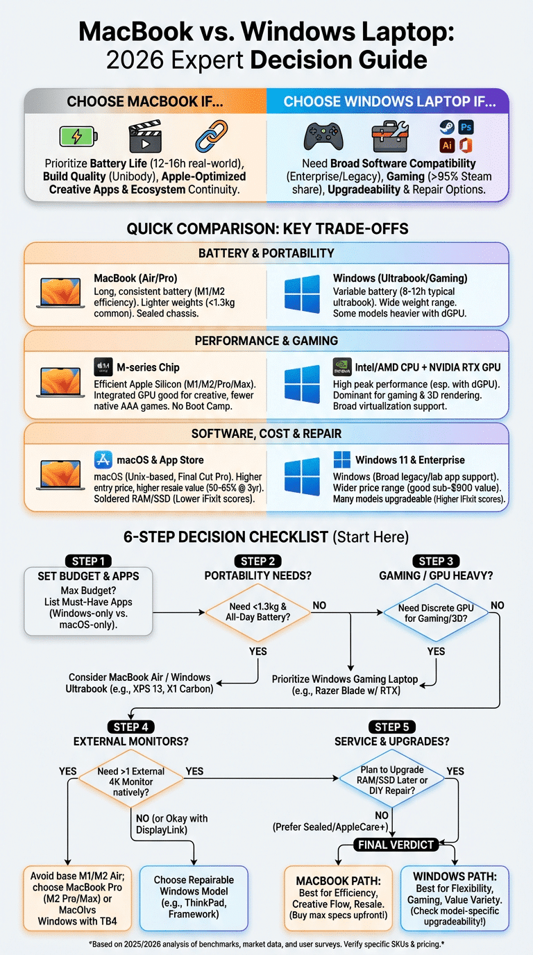 MacBook vs Windows laptop